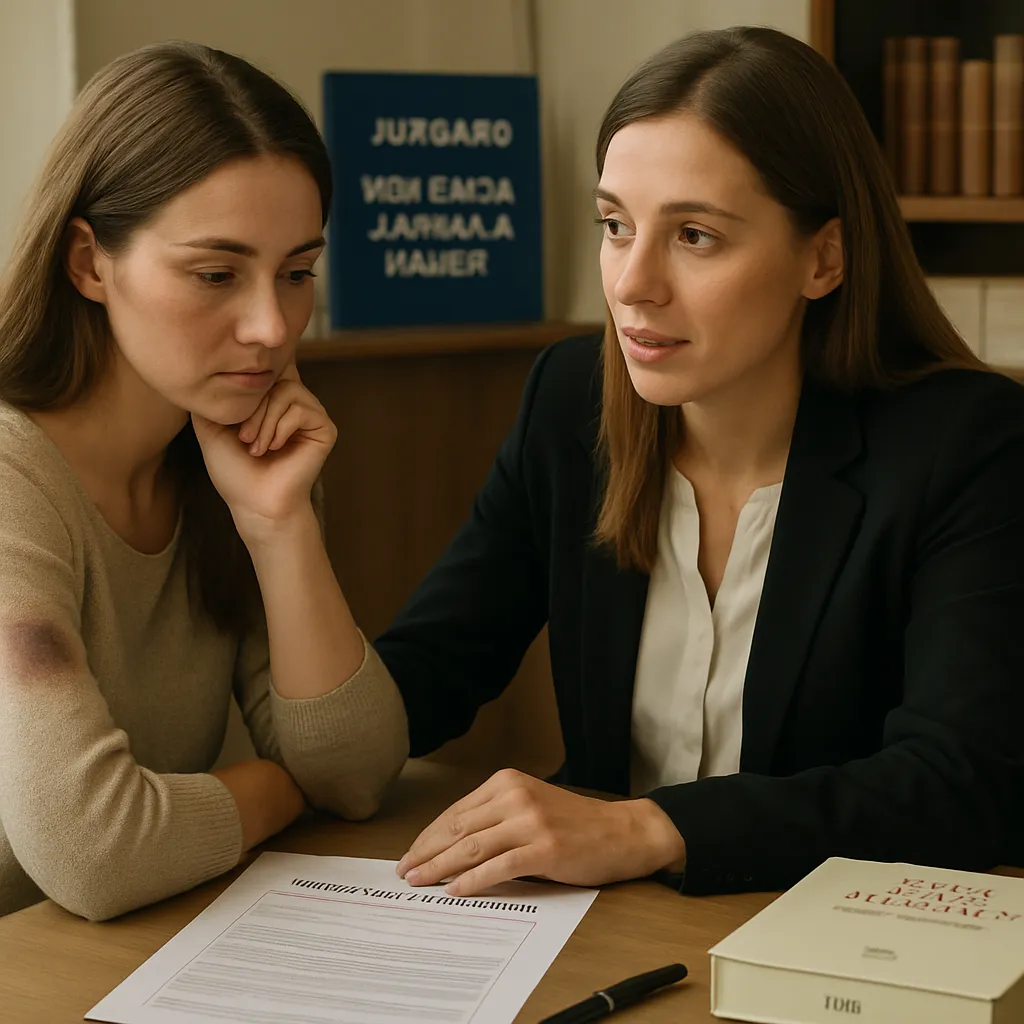 Documentación necesaria para fracturas por violencia