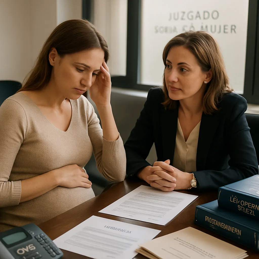 Maltrato durante el embarazo agravante de la pena