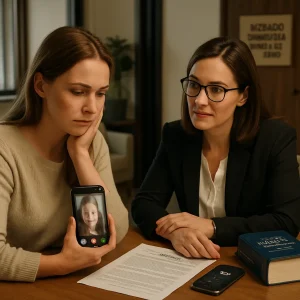 Frecuencia legal de comunicación telefónica o videollamada con hijos